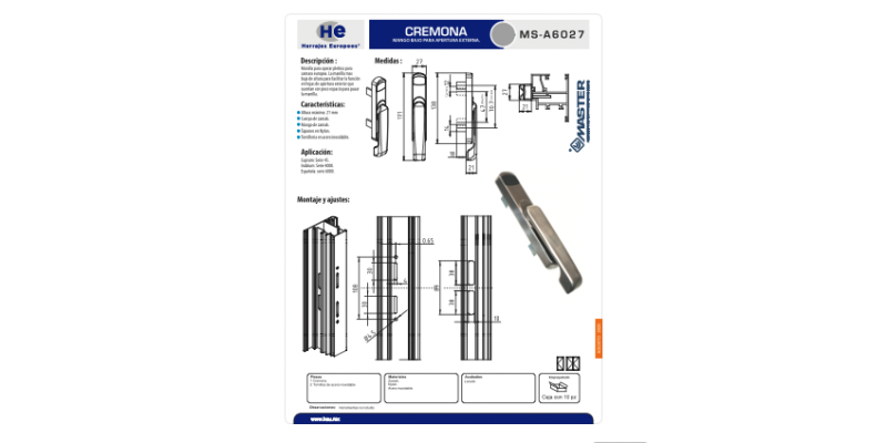 FICHA MANILLA MS-A6027