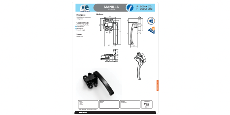 FICHA F 200 A